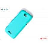 Пластиковая накладка ROCK Naked Color-ful для HTC ONE X / HTC One XL (голубой)